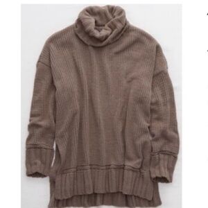 Aerie oversized turtleneck sweater